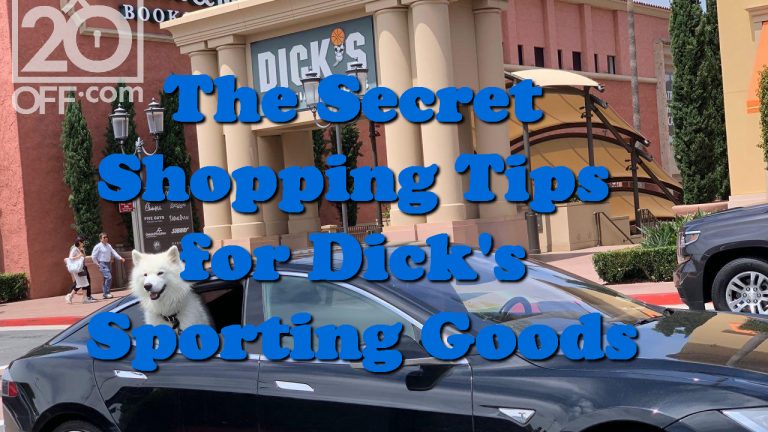 The Secret Shopping Tips for Dick’s Sporting Goods