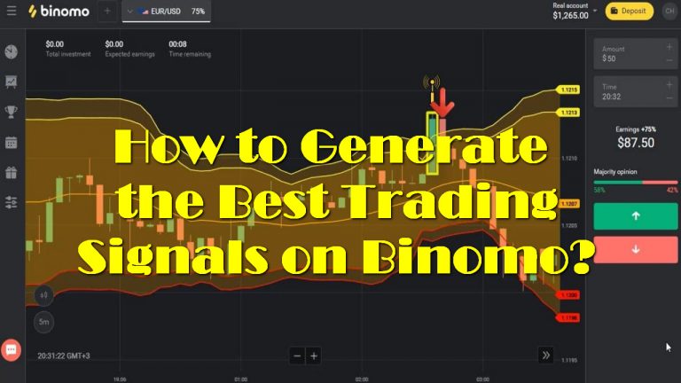 How to Generate the Best Trading Signals on Binomo?