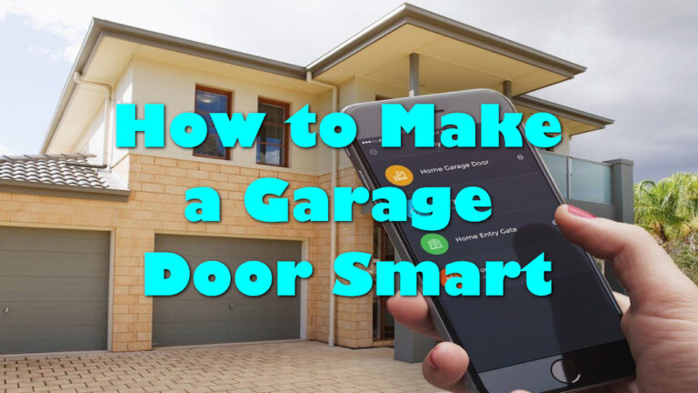 How to Make a Garage Door Smart